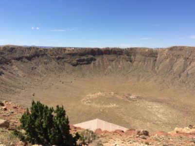 The Meteor Crater--astronauts trained down there